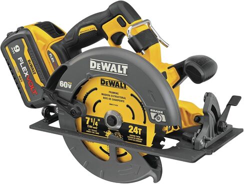DEWALT FLEXVOLT 60V MAX* منشار دائري مع طقم فرامل، 7-1/4 بوصة (DCS578X1) in Saudi Arabia