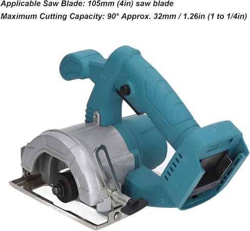 منشار دائري كهربائي 18 فولت 1200 وات 11800 دورة في الدقيقة منشار كهربائي لاسلكي مناشير دائرية زاوية القطع مع زر القفل in Kuwait