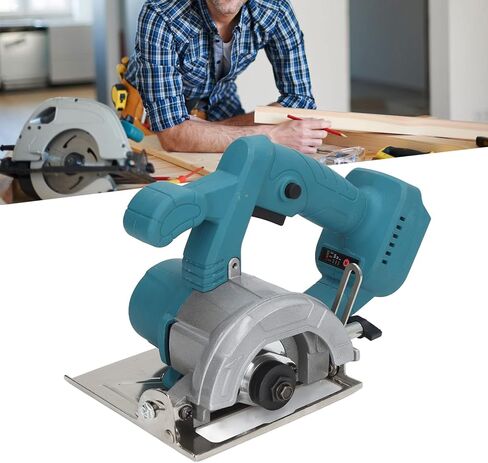 منشار دائري كهربائي 18 فولت 1200 وات 11800 دورة في الدقيقة منشار كهربائي لاسلكي مناشير دائرية زاوية القطع مع زر القفل in Kuwait