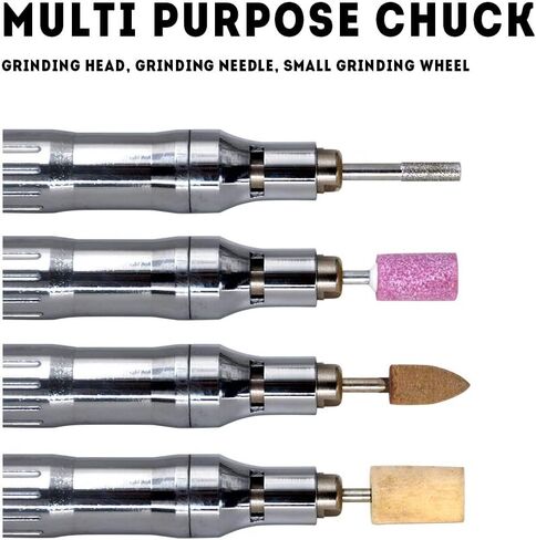 مطحنة صغيرة تعمل بالهواء من اودتينز، نمط قلم رصاص | 65000 دورة في الدقيقة | سعة 1/8 انش (3 ملم) in Kuwait