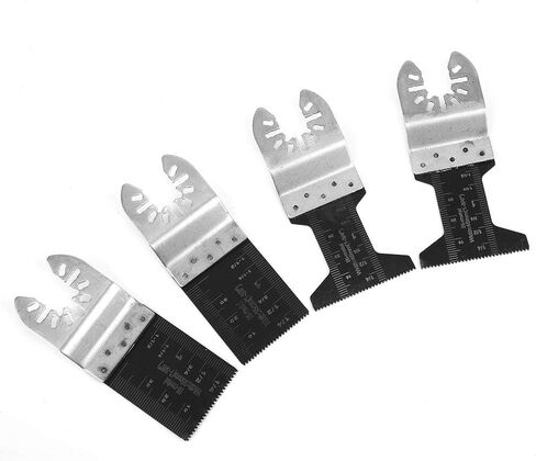 Oscillating Saw Blades, Saw Blades Kit, Oscillating Multi Tool Blades Oscillating Tool Blades Wood Cutting Kit 26Pcs for Wood Metal Plastics in Saudi Arabia
