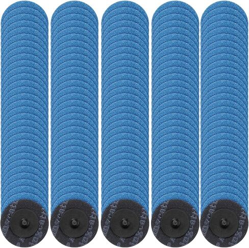 Nuenen 150 Pcs 60 Grit Sanding Discs 2 inch Grinding Disc Die Grinder Sanding Discs Aluminum Disc for Die Grinder Surface Prep Strip Grind Polish Finish Burr Rust Paint Removal, Blue in Kuwait