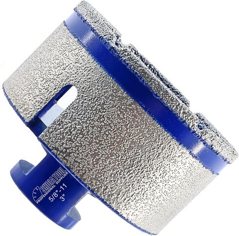 SHDIATOOL 3-inch Diamond Hole Saw,Tile Core Drill Bits,Milling Bitfor Porcelain Marble Ceramic Granite 75mm in Saudi Arabia