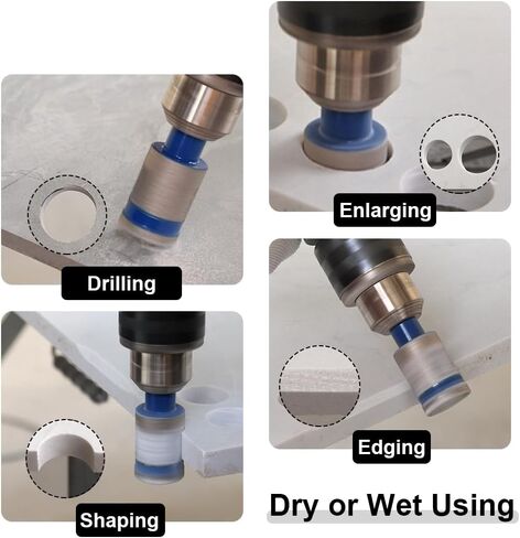SHDIATOOL 3-inch Diamond Hole Saw,Tile Core Drill Bits,Milling Bitfor Porcelain Marble Ceramic Granite 75mm in Saudi Arabia