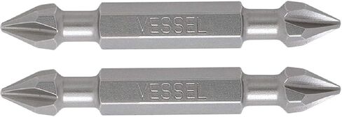 VESSEL Neck Torsion Double-Ended Power Bits PH1XPH1X50 2PC (Carded) in Saudi Arabia