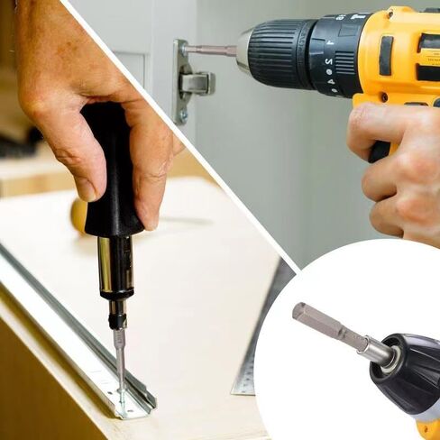 YF YoungFulTool 33 Pcs Magnetic Screwdriver Bit Set with Slotted Phillips Hex Torx Security Torx,Quick Release Bit Holder,Socket Adapter, 1/4’’ Hex Shank Power Tool Bits,Convertible Case with Bit Bar in Saudi Arabia