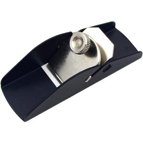 طائرة تشذيب صغيرة، أداة صنع نموذج DIY لطائرة جيب النجارة قابلة للتعديل يدويًا لمشاريع التشذيب. (أسود، 3.35 * 1.18 * 1.38 بوصة) in Kuwait