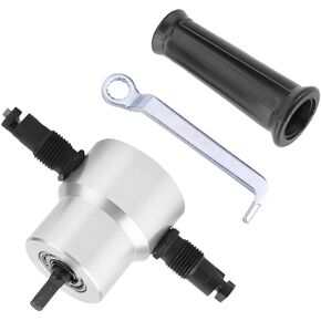 Zerodis مزدوج رئيس ورقة القاطع المعادن القاضم القاطع الكهربائية حفار كهربائي مرفق المحمولة القاضم أداة القطع in Kuwait