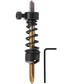 Drill Accessories High Speed Steel Tapping Chamfer Straight Flute Screw Tap Chamfering Machine Lathe Sturdy(M3*0.5)