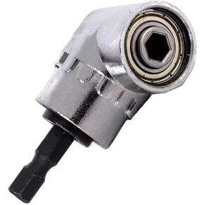 FainWan 105 Degree Right Angle Driver Drilling and Driving Power Screwdriver Drill Attachment Adapter with 1/4-inch Hex Quick Change Drive and Magnetic Bit Socket in Kuwait