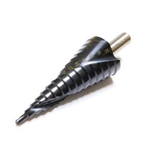 Vleant 4-32mm M35 معدن أسود TiAlN مطلي بخطوات مثقاب مثلثية حلزونية لأدوات كهربائية، للمعادن، الفولاذ المقاوم للصدأ، الألومنيوم، الخشب، البلاستيك in Saudi Arabia