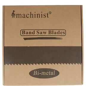 Imachinist S11512341014 M42 115-1/2" X 3/4" X 10/14tpi Bi-Metal Metal Cutting Band Saw Blades Variable Teeth in Kuwait