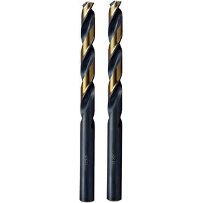 MAXTOOL 10.3 مم 2 قطعة مثاقب بطول Jobber متطابقة HSS M2 لقم ثقب تويست متري بالكامل أسود وبرونزي مستقيم عرقوب؛ JBM02H10R103P2 in Kuwait
