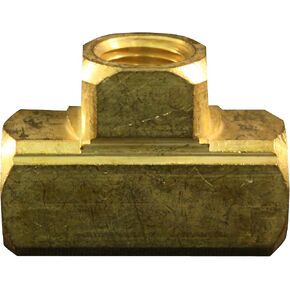 Milton S-655 1/4" FNPT Brass Tee Hose Fitting in Kuwait