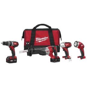 M18 Cordless Lithium-Ion 4-Tool Combo Kit - No. 2696-24 in Kuwait