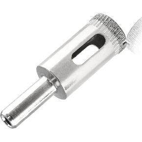 FUIEJIOEI Glass Hole Saw Ceramic Glass Tile Porcelain Marble Hole Saw Drill Bits (6.5inch/165mm) 1PC