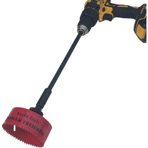 أداة تشذيب رأس مرشات كهربائية من كيفيت تولز بقطر 10.16 سم لتشذيب الدوارات ورؤوس الرذاذ في ثوانٍ! لبخاخات الشعر المتضخم وتنظيف المظهر وملحقات المثقاب اللاسلكي in Kuwait