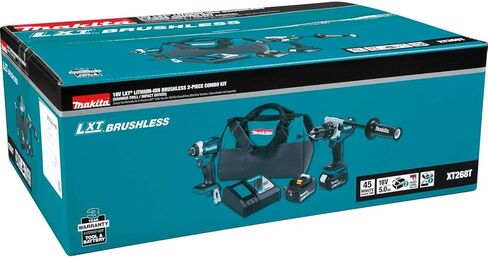 Makita XT268T 18V LXT Lithium-Ion Brushless Cordless 2-Pc. Combo Kit (5.0Ah) in Kuwait