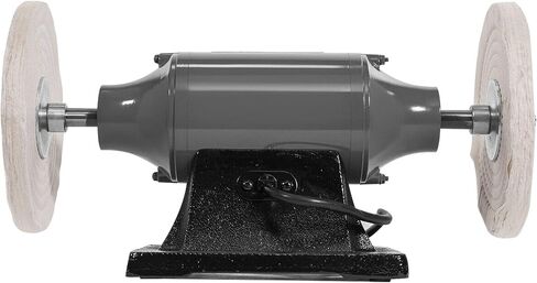 VEVOR Bench Buffer Polisher، آلة تلميع 8 بوصة، محرك 350W 3/4HP مع 3600 دورة في الدقيقة، آلة تلميع مخرطة ثقيلة للمجوهرات، الخشب، الفضة، العنبر، المعدن، اليشم in Kuwait