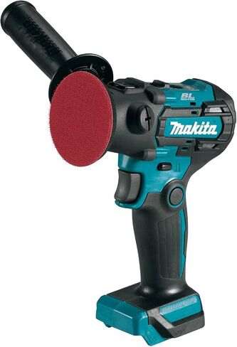 Makita VP01R1 12V max CXT Lithium‑Ion Brushless 3" Polisher / 2" Sander Kit (2.0Ah), ML103 12V max CXT Li-Ion Cordless L.E.D. Flashlight, & RM02 12V max CXT Lithium-Ion Cordless Compact Job Site Radio in Saudi Arabia