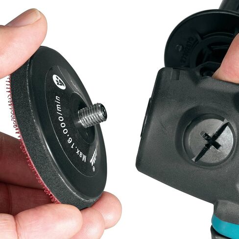 Makita VP01R1 12V max CXT Lithium‑Ion Brushless 3" Polisher / 2" Sander Kit (2.0Ah), ML103 12V max CXT Li-Ion Cordless L.E.D. Flashlight, & RM02 12V max CXT Lithium-Ion Cordless Compact Job Site Radio in Saudi Arabia