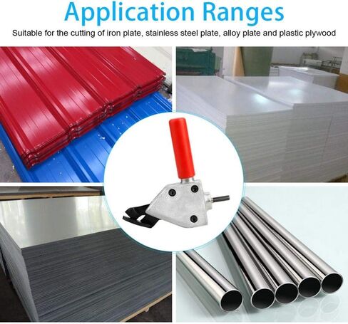 Metal Nibbler, Metal Sheet Cutter, High Carbon Steel + Alloy Steel Metal Sheet Cutting Tool for Iron Plate, Stainless Steel Plate, Alloy Plate and Plastic Plywood in Saudi Arabia
