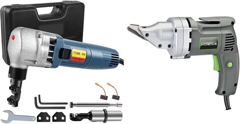 VEVOR Electric Metal Nibbler 380W Nibbler Metal Cutter 1800RPM High Speed Rotor 0.07in/1.8mm Thickness Metal Nibbler 220V + WEN Metal Shear, Swivel Head, Variable Speed, 18-Gauge, 4-Amp (3650) in Saudi Arabia