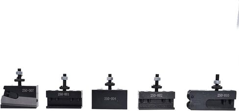 ALL-CARB OXA Tool Post Set 250-000 Wedge Type Quick Change Tool Post Set Steel Material For Mini Lathe 6-9 Swing in Saudi Arabia