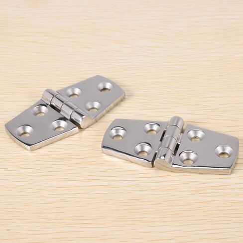 4 Pieces Stainless Steel Strap Hinge Door Hinge For Boat Yacht 76 X 38 Mm Rafting,Boat Hatch Compartment Hinges in Saudi Arabia