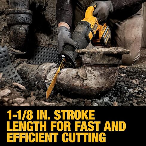 DEWALT FLEXVOLT 60V MAX* Reciprocating Saw, Cordless Kit (DCS389X2) in Saudi Arabia
