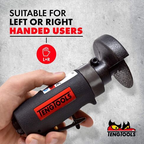 Teng Tools High Speed Reversible Ergonomic Pneumatic Air Cut Off Tool with Safety Guard - ARC80 in Saudi Arabia