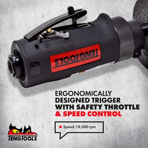 Teng Tools High Speed Reversible Ergonomic Pneumatic Air Cut Off Tool with Safety Guard - ARC80 in Saudi Arabia