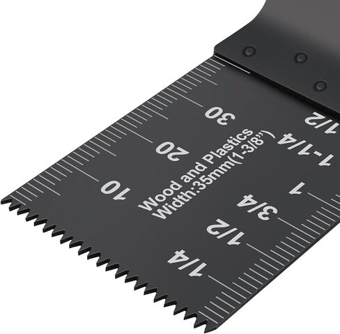 PECHAM 45 قطعة من شفرات المنشار الخشبية العالمية المتأرجحة متعددة المهام سريعة الإصدار تناسب كابل بورتر بلاك آند ديكر روكويل ريدجيد ريوبي ميلووكي ديوالت شيكاغو كرافتسمان in Kuwait