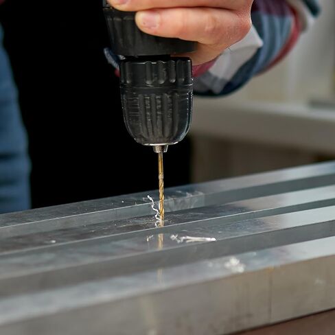 طقم لقم مثقاب كوبالت 13 قطعة، طقم لقم مثقاب ستيل عالي السرعة M35، مجموعة رؤوس مثقاب دوارة 1/16 انش - 1/4 انش، رؤوس مثقاب معدنية اتش اس اس للمعادن الصلبة والستانلس ستيل والحديد الزهر والخشب والبلاستيك in Kuwait