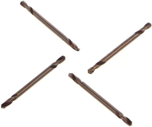 Bestol 10 قطع/مجموعة رؤوس مثقاب كوبالت M35 من الفولاذ العملي 1/8 بوصة 11/64 بوصة 13/64 بوصة مجموعة رؤوس مثقاب كوبالت M35 مزدوجة الأطراف حفر معدنية خشبية (3.2 مم (1/8 بوصة) نهاية مزدوجة) in Saudi Arabia