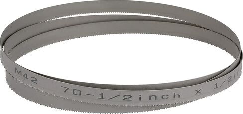 Imachinist 70-1/2" Long, 1/2" Wide, 0.025" Thick, 14TPI and 24TPI M42 Bi-metal Bandsaw Blades for Soft Metal Cutting in Saudi Arabia