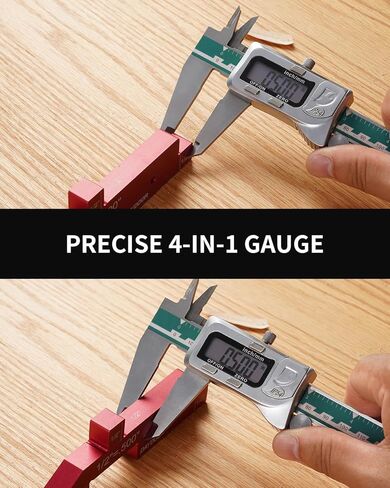 DAYDOOR 7pcs Router Table Setup Bars, Aluminum Setup Blocks Woodworking, Precision Height Gauge Set for Router Table Saw and Angle Measure Set up in Kuwait