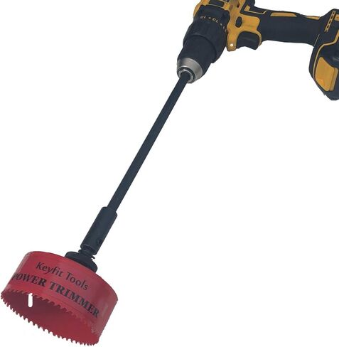 أداة تشذيب رأس مرشات كهربائية من كيفيت تولز بقطر 10.16 سم لتشذيب الدوارات ورؤوس الرذاذ في ثوانٍ! لبخاخات الشعر المتضخم وتنظيف المظهر وملحقات المثقاب اللاسلكي in Kuwait