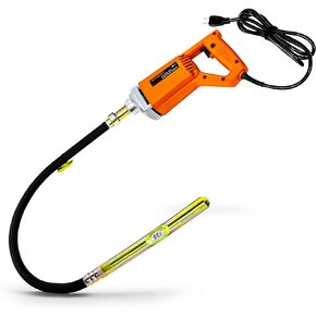 أداة كهربائية تهتز للخرسانة فائقة الاستخدام، 13 كيلو فولت في الدقيقة، عمود غمر خرطوم مرن بطول 4.9 قدم، هزاز أسمنتي، محمول بسلك كهربائي، محرك 110 فولت تيار متردد بقوة 1 حصان - إزالة فقاعة الهواء، وتسوية وخلط الخرسانة in Kuwait