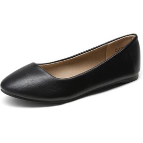 DREAM PAIRS Women's Sole-Simple Ballerina Walking Flats Shoes