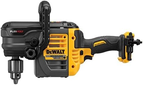 DEWALT FLEXVOLT 60V MAX* مثقاب زاوية قائمة، مسمار/رافدة، 1/2 بوصة، أداة فقط (DCD460B) in Saudi Arabia