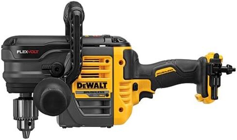 DEWALT FLEXVOLT 60V MAX* مثقاب زاوية قائمة، مسمار/رافدة، 1/2 بوصة، أداة فقط (DCD460B) in Saudi Arabia