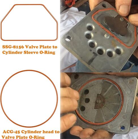 K-0650 Air Compressor Cylinder Sleeve and Compression Ring Replacement Kit Fits for Craftsman DeVilbiss Porter Cable Air Compressor Oil-Free Pumps Cylinder in Saudi Arabia