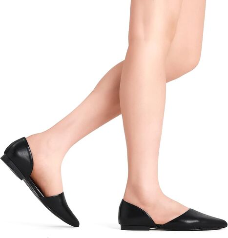 أحذية DREAM PAIRS النسائية الأنيقة والأحذية المسطحة بمقدمة مدببة كاجوال ومريحة سهلة الارتداء عند المشي للنساء in Kuwait