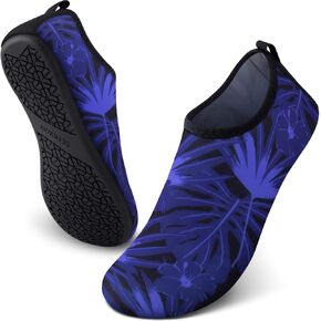 SEEKWAY Water Shoes Quick-Dry Aqua Socks Barefoot Slip-on for Beach Pool Swim River Yoga Lake Surf Women Men SK001