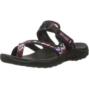 Skechers Women's Reggae-Zig Swag Flip-Flop Sandals