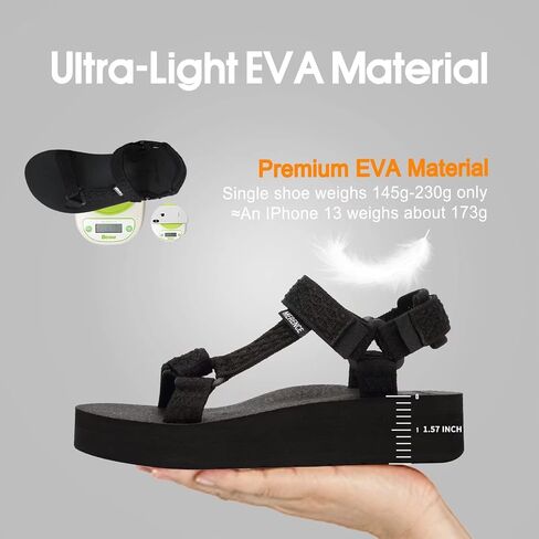 CIOR Women's Sport Sandals Hiking Sandals with Arch Support Yoga Mat Insole Outdoor Light Weight Water Shoes in Saudi Arabia