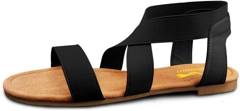 DAYDAYGO Women's Elastic Flat Sandals in Saudi Arabia
