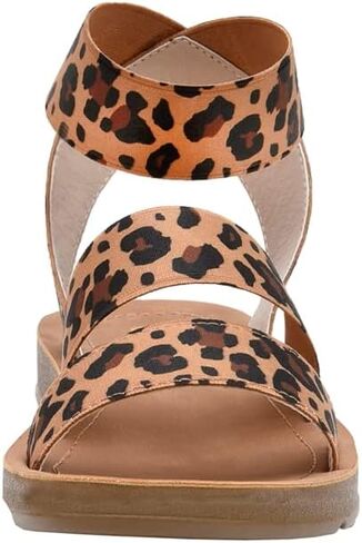 CUSHIONAIRE Indego Strappy Flat Sandals for Women with Elastic Upper, Arch Support and Memory Foam in Saudi Arabia