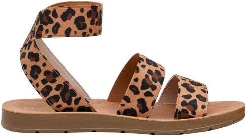 CUSHIONAIRE Indego Strappy Flat Sandals for Women with Elastic Upper, Arch Support and Memory Foam in Saudi Arabia